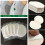 100 Pack Disposable Underarm Armpit Sweat Pads Stickers 2