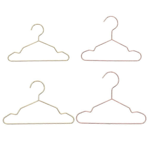 4 Pack Pet Clothes Drying Hangers Storage Set for Iron Hooks