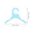20 Pack Plastic Pet Clothes Hangers for Drying Dog Apparel 2