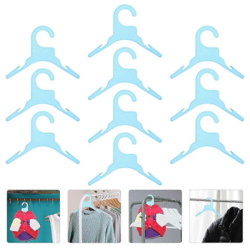 20 Pack Plastic Pet Clothes Hangers for Drying Dog Apparel 2