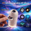 Proiector holografic de noapte 5D dinamic inteligent HD nou 2026, plug and play 4