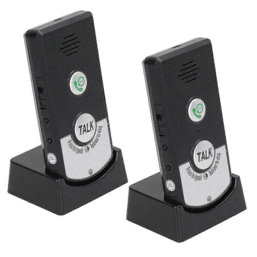 Trådlös intercom-enhet, användarvänliga intercom-system med lång räckvidd, trådlös röstintercom med 2-vägssamtal, applikation