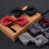Stylish Dacron Pet Bow Ties 2Pcs Random Pattern Decoration for Cat Dog 3