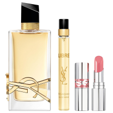 YSL Libre 90ml EDP, Travel Spray+Lipstick Gift Set
