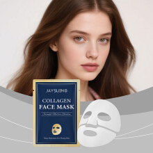 JAYSUING Collagen Hydrating Moisturizing Mask Gentle Moisturizing Facial Skin Daily Moisturizing Mask