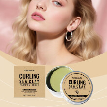 GleamXi Curly Hair Styling Mud Creates Curly Hair Styling Natural Styling Fluffy Lightweight Daily Treatment