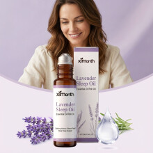 XIMONTH Lavender Sleep Essential Oil Gentle Blend Enjoy a Comfortable Night Sleep Apply Essential Oil