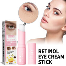 EELHOE Retinol Eye Cream Bar Care Dry Pattern Fish Tail Black Circle Moisturizing Eye Care Eye Skin