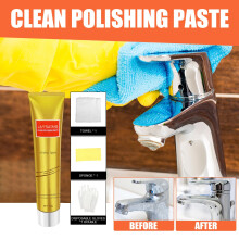 Jaysuing Metal Polishing Paste Kitchen Multifunctional Stainless Steel Pot Remover Stain Remover Polishing Cleaner