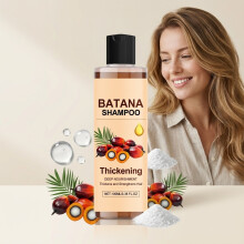 Batana oil shampoo gentle moisturizing fluffy hair cleansing supple care refreshing not sticky