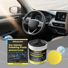 Hikmarion Car Interior Polish Car Interior Plastic Refurbish Gloss Clean Polish