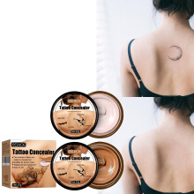 EELHOE Tattoo Cover Cream Invisible Waterproof Cover Tattoo Bicolor Light Cover Cream