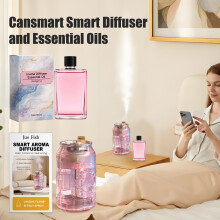 Jue fish Smart Diffuser Essential Oils Purify Air Bedroom Fresh & Lasting Fragrance