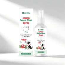 Kriath Pet Oral Care Spray Gentle Care Pet Oral Comfort Cleansing Odor Daily Care