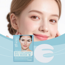 HOYGI Collagen Eye Mask, Brightens Eye Area Texture & Tone, Hydrating & Revitalizing