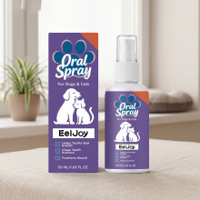 EELJOY Pet Oral Care Spray, Gentle Mouth Cleaning & Fresh Breath, Convenient Teeth Care Spray