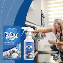 JAYSUING Dishwasher Foam Cleaner, Kitchen Dishwasher Cleaning & Degreasing Spray Foam