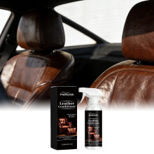 HOMONTH Leather Care Agent, Gentle Car Leather Seat & Interior Care, Cleans Stains, Polishes Gloss