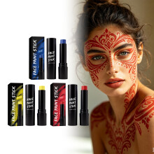 Body Paint Stick Series, Vibrant Natural Color, Silky Smooth Application, Portable for Parties & Dates