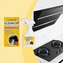 JAYSUING Kitchen Degreaser, Cleans Stove, Range Hood & Grease, Restores Shine