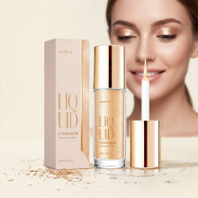 zephoco Champagne Gold Shimmer Eyeshadow, Natural Highlight & Rich Color, Easy Blend for Daily Makeup