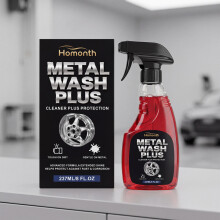 HOMONTH Enhanced Metal Cleaner, Wheel Surface & Metal Paint Gentle Cleaning, Car Rust Removal Spray