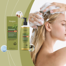 HOEGOA Rosemary Shampoo, Gentle Nourishing Scalp Care, Smooth & Fresh, Daily Use