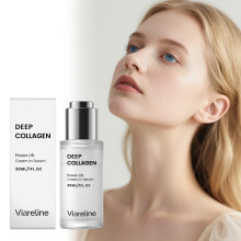 VIARELINE Collagen Serum, Hydrates & Nourishes Fine Lines, Daily Convenient Facial Care