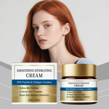 Peptide Collagen Soft Moisturizing Cream, Nourishes Facial Skin, Refreshing Hydrated Feel, Daily Face Cream
