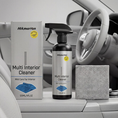 Hikmarion Car Interior Cleaning Spray, Deep Cleaning for Various Interior Surfaces, Multi-Material Safe