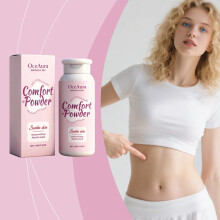 OCEAURA Soothing Body Powder, Light Post-Workout Skin Care, Keeps Skin Dry & Fresh
