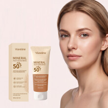 VIARELINE Face Protection Cream, Hydrating Non-Sticky, Summer Outdoor Easy-Apply Sunscreen