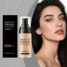 zephoco Clear Concealer Brightening Primer, Hydrating Smooth Flawless Lightweight Matte Foundation