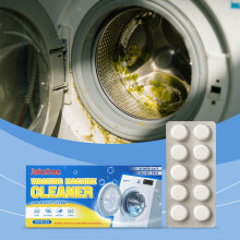 JAKEHOE Washing Machine Cleaning Tablets, Gentle Stain & Scale Removal Effervescent Tablets