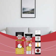 JAYSUING Wall Repair Kit, DIY Home Simple Fix, Durable Crack Filler, No Peeling