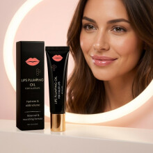 Hydrating Plumping Lip Oil, Light Watery Texture, Non-Sticky Daily Lip Care