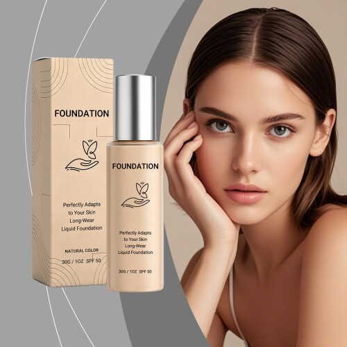 Temperature-Change Foundation (Skin Tone), Natural Fit, Light Coverage, Soft Fine Finish