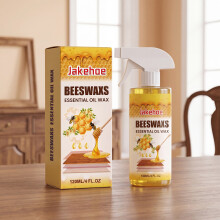 JAKEHOE Wood Beeswax Polish Spray, Furniture Restoration & Surface Gloss Care