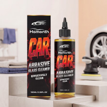 HOMONTH Glass Cleaner, Car Window & Windshield Dirt Removal, Clear Vision Cleaner