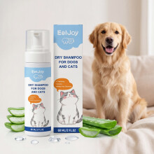 EELJOY No-Rinse Shampoo for Dogs & Cats, Clean & Refreshing Easy-Wipe, Convenient Daily Pet Care