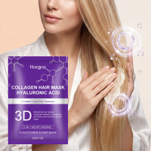 HOEGOA Hyaluronic Acid Hair Mask, Nourishes Strands, Smooth Natural Shine Treatment
