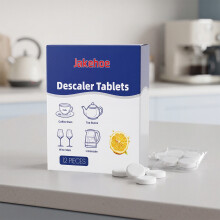 JAKEHOE Multi-Purpose Descaling Effervescent Tablets, Clean & Gentle Scale Removal, Rich Foam Tablets