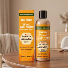 JAKEHOE Wooden Tableware Care Wax, Wooden Home Renewal & Brightening, Daily Cleaning Care Wax