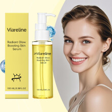 VIARELINE Brightening Hydrating Serum, Gentle Facial Care, Fast-Absorbing Moisture
