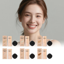 Zephoco Sheer Concealer Foundation Stick, Sheer Base Makeup, Long-Lasting Silky Natural Finish