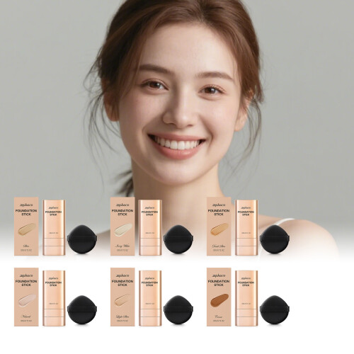 Zephoco Sheer Concealer Foundation Stick, Sheer Base Makeup, Long-Lasting Silky Natural Finish