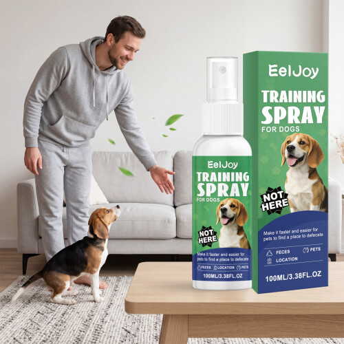 EELJOY Dog Potty Training Spray, Daily Training Guidance, Convenient Spot-Setting Spray