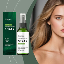HOEGOA Hair Essential Oil Spray, Moisturizes Hair & Scalp, Strengthens Smooth Hair Care Spray