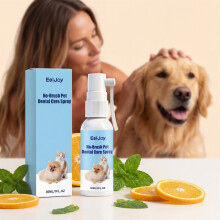 EELJOY Pet Dental Care Spray, for Cats & Dogs, Fresh Breath, Oral Cleaning, Clean & Fragrant
