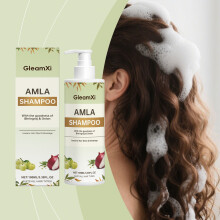 GleamXi Amla Refreshing Shampoo, Gentle Scalp Cleansing, Nourishes Hair for Glossy Hydration & Smooth Shampoo